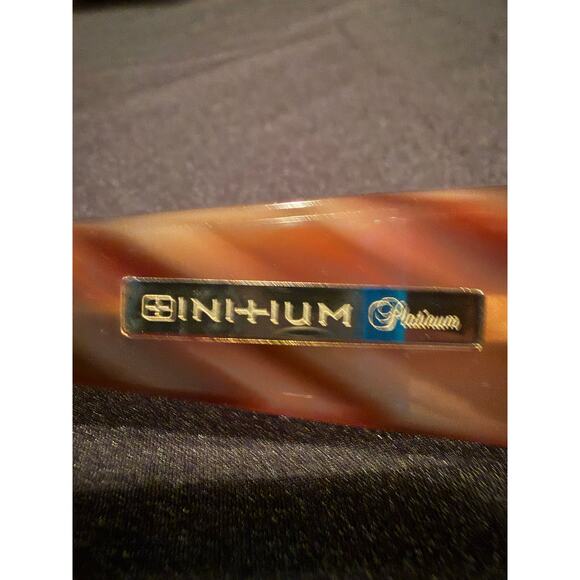 Initium Platinum Sunglasses in Burgundy Italy- Check Your Head - RARE - Picture 7 of 14